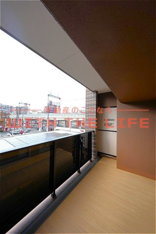 ラコント西鉄久留米【キャッシュバック対象物件】のバルコニー