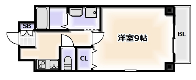 【間取り】 | セオリー難波南