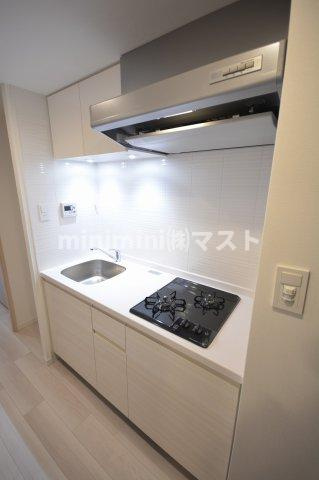 S-RESIDENCE難波大国町Tresのキッチン