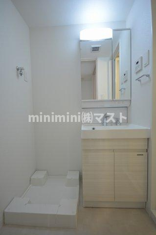 S-RESIDENCE難波大国町Tresの洗面所