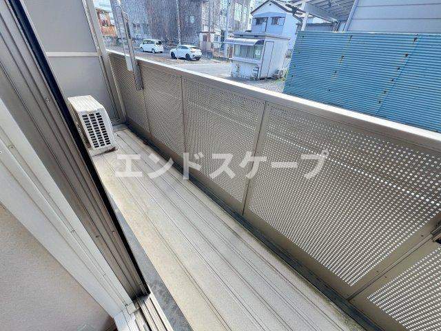 パークハイツIIのバルコニー|高崎、前橋のお部屋探しはエンドスケープまで！お客様の理想お聞かせ下さい♪