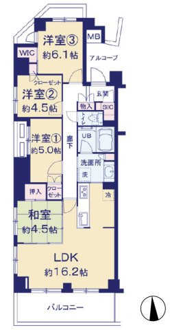 三鷹市下連雀９丁目の中古マンション