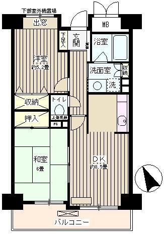 パインエクセレントの間取り