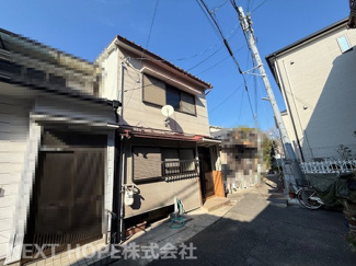 【前面道路含む現地写真】 | 尼崎市東難波町3丁目中古戸建 | 前面道路は南側に幅員約４ｍです！