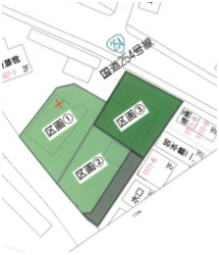 【区画図】 | 富岡市田篠分譲地