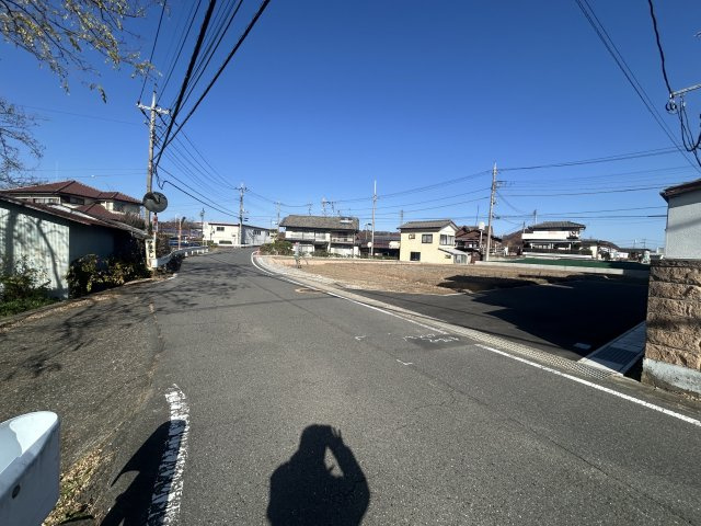 【前面道路含む現地写真】 | 富岡市田篠分譲地