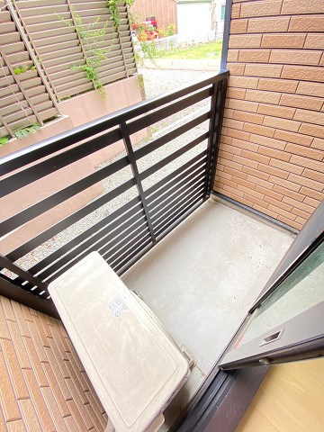 レオネクスト上甲子園のバルコニー