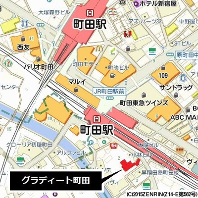 【地図】 | グラディート町田(グラディートマチダ)