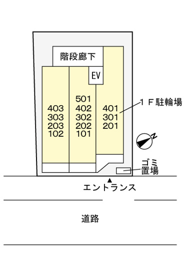 【区画図】 | アーバングレース | 駐車場
