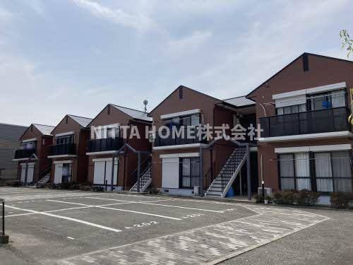丹波篠山市網掛のアパートの外観|即入居可！防犯カメラ設置物件です◆