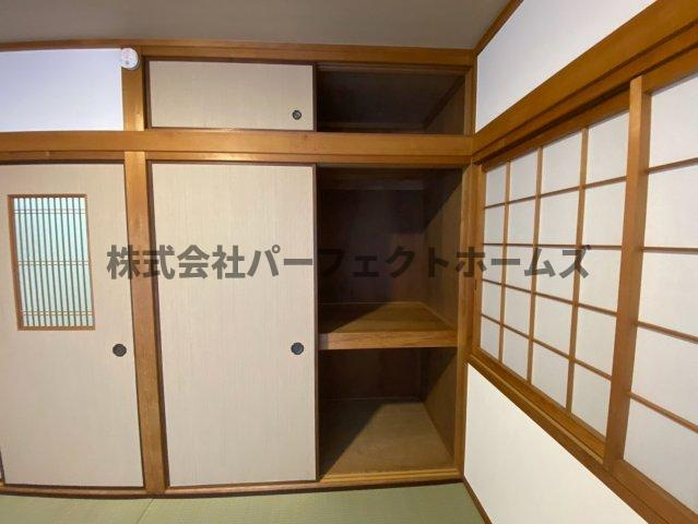 高倉1丁目戸建　賃貸の収納|収納豊富です
