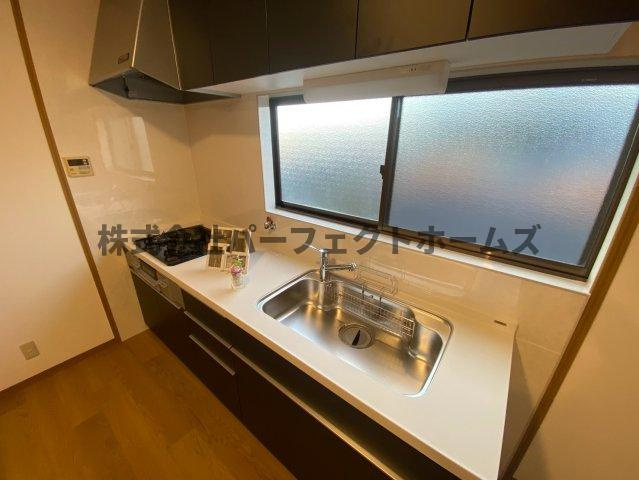 高倉1丁目戸建　賃貸のキッチン|使いやすいキッチンです