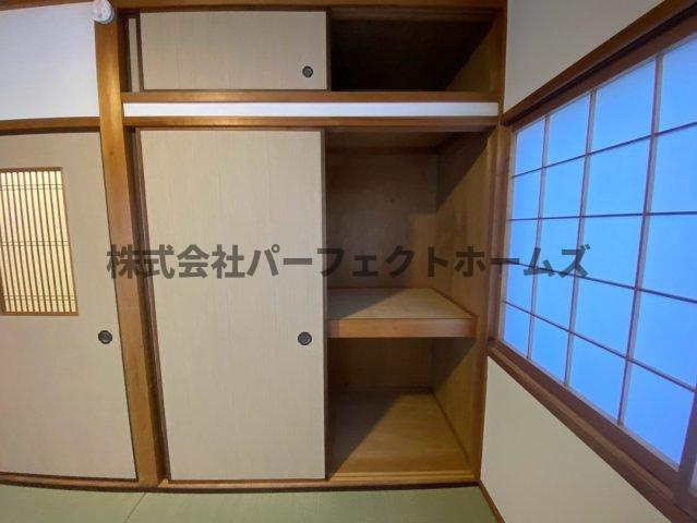 高倉1丁目戸建　賃貸の収納|十分な収納スペースがあります