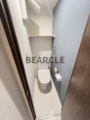 【トイレ】 | ウェルスクエア京都西陣WEST | ゆったりとした空間のトイレです