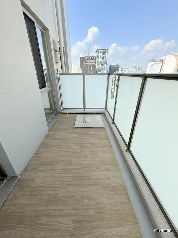 ハイデンス梅ヶ枝　仲介手数料無料のバルコニー