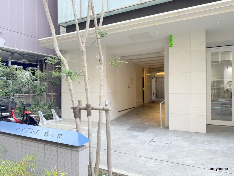 ハイデンス梅ヶ枝　仲介手数料無料のエントランス