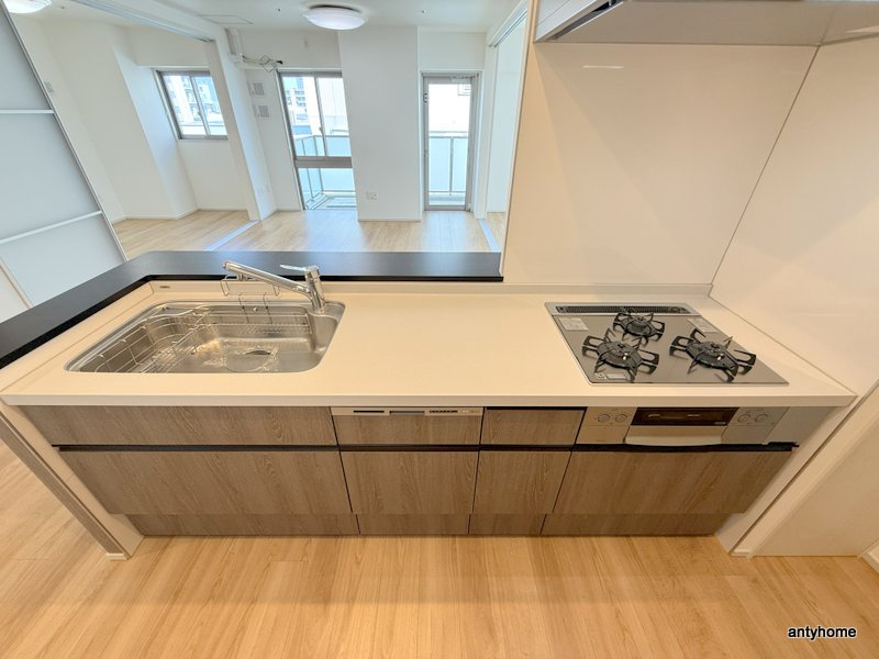 ハイデンス梅ヶ枝　仲介手数料無料のキッチン