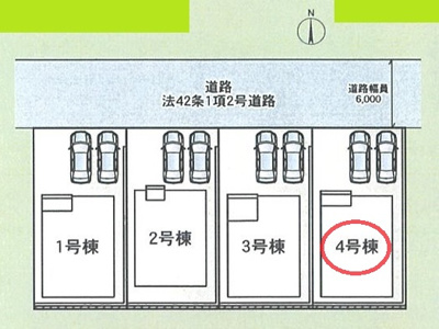 【区画図】 | クレイドルガーデン橿原市曽我町第２ | 区画図