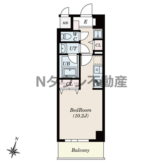 【間取り】 | ノヴェル新栄 | 間取り図です
