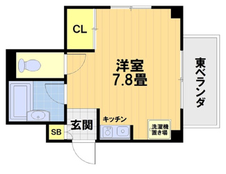 【間取り】 | 第40長栄グランドムール上鳥羽