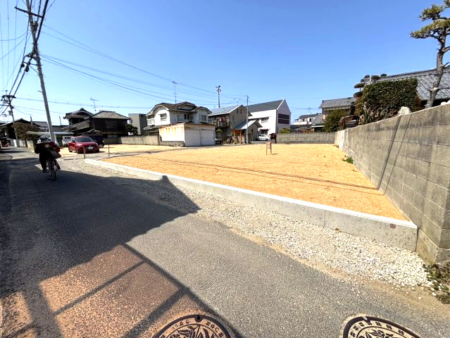 西垣生町売土地の外観|外観は落ち着いています