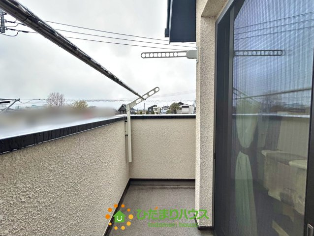 加須市琴寄　中古一戸建て　のバルコニー