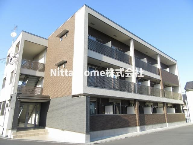 福知山市字堀の賃貸マンションの外観|2016年完成・鉄骨造3階建てマンションです!!