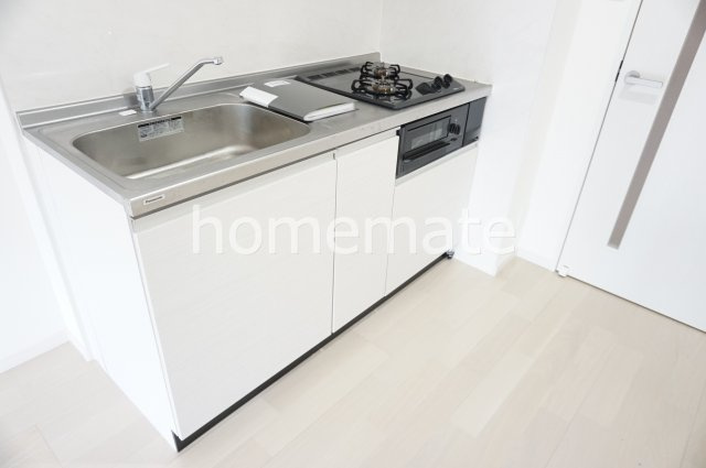 熊本市北区釜尾町の賃貸マンションのキッチン