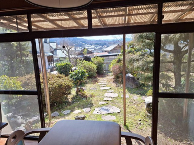 【その他】 | 八頭町下門尾中古戸建て | 縁側から景色
