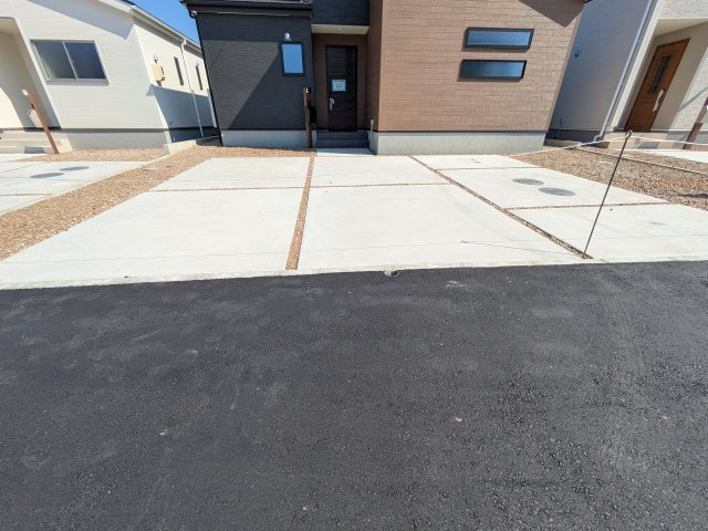 【ご成約済】リーブルガーデン常滑市西之口2丁目　　7号棟の駐車場|駐車スペース2台可能