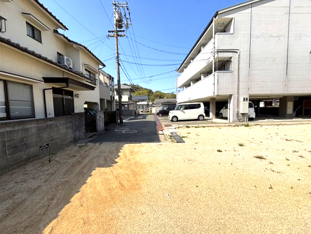 南江戸四丁目売土地の前面道路含む現地写真