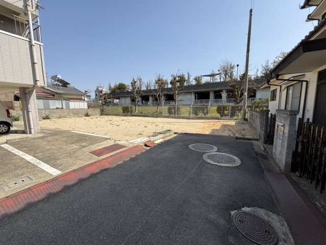 南江戸四丁目売土地の前面道路含む現地写真