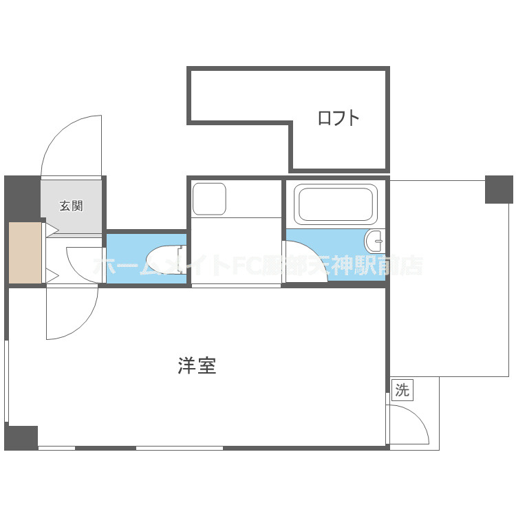 サンライズファーストの間取り