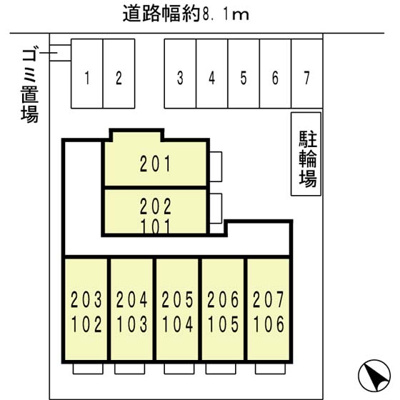 【区画図】 | パセオ西之町