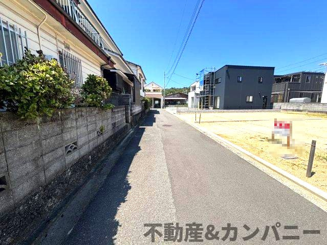 石風呂町売土地の前面道路含む現地写真|前面道路含む現地写真です