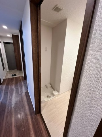 レーベン志木エグゼクティア　205の省エネ性能ラベル|洗濯機置き場