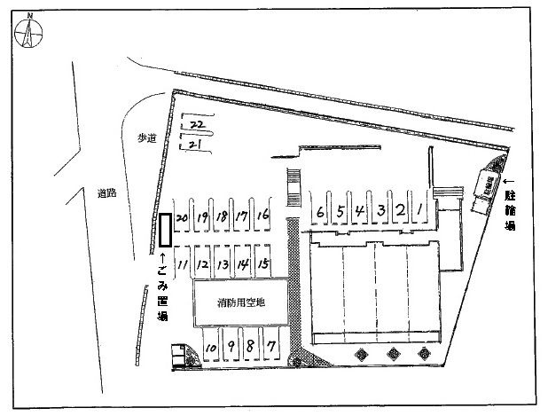 マートル　　刈谷市近郊の賃貸ならクラスホーム刈谷店の駐車場