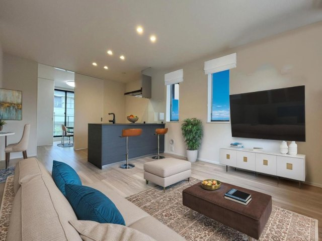 ＬａＴｕｒ広尾の居間・リビング|★イメージ写真★※モデルルーム仕様