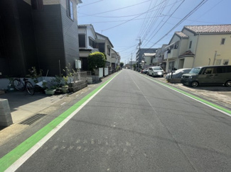 【前面道路含む現地写真】 | 川口市戸塚鋏町　新築戸建