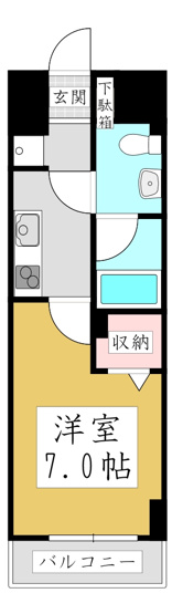 【間取り】 | REXZY西川口AZⅢ
