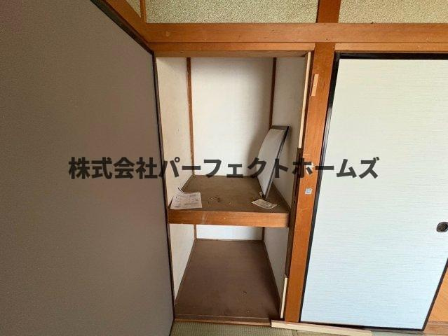 黄金野1丁目テラスハウスの収納|十分な収納スペースがあります