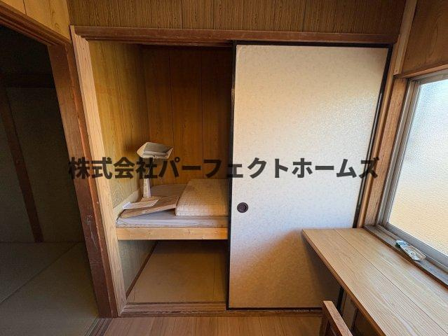 黄金野1丁目テラスハウスの収納|収納豊富です