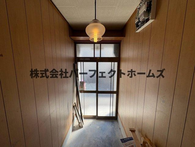 黄金野1丁目テラスハウスの玄関|きれいな玄関です