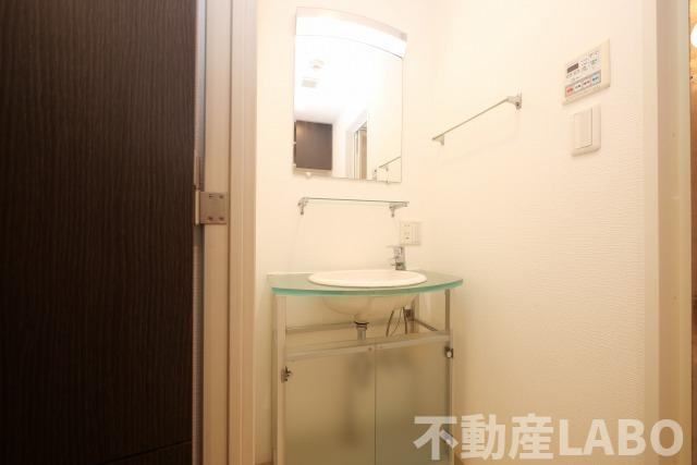 インボイス難波南レジデンスの洗面所