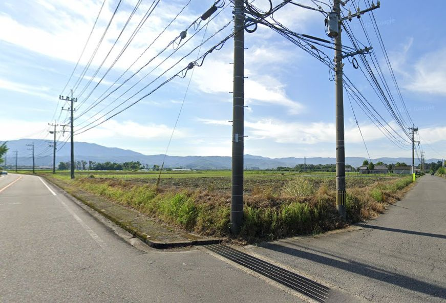 都城市高城町大井手の売地の外観