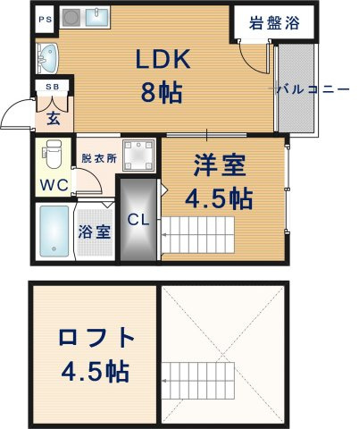 【間取り】 | メゾンdeソレイユ