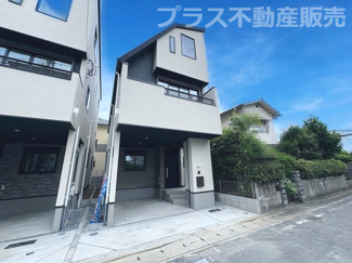 【外観】 | 完成しました。物件内部もご見学頂けます。プラス不動産販売にお任せ下さい。