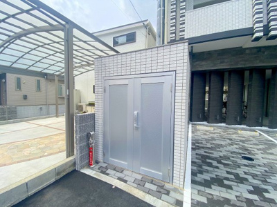 【その他共用部分】 | bonheur宇品河岸二丁目 | ごみ置き場は敷地内にございます！