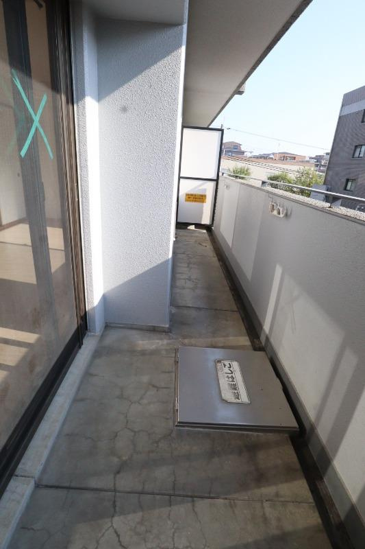 アビタシオン橋本IIのバルコニー