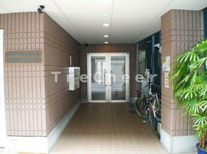 ソレイユマンションタニのエントランス